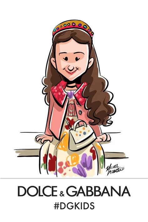 dolce gabbana caricature